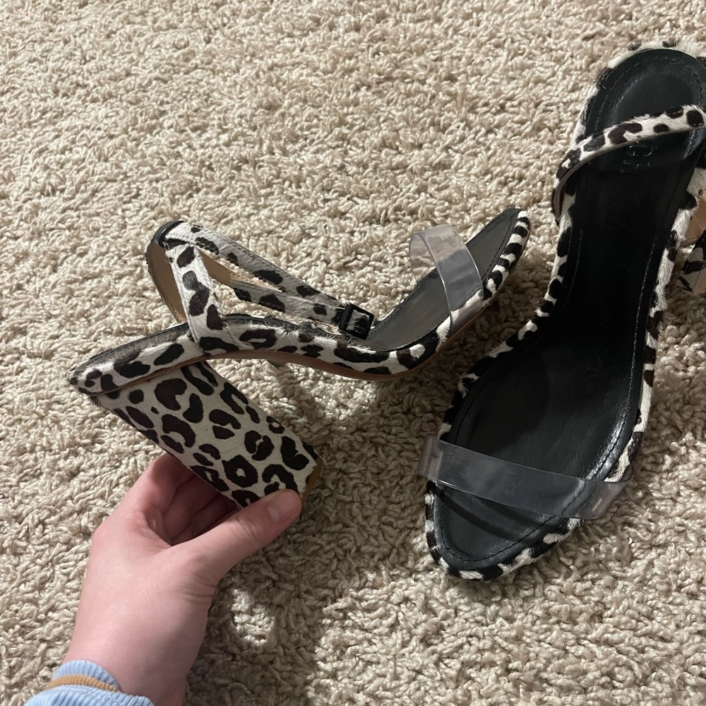 Cheetah Print Schutz Heels